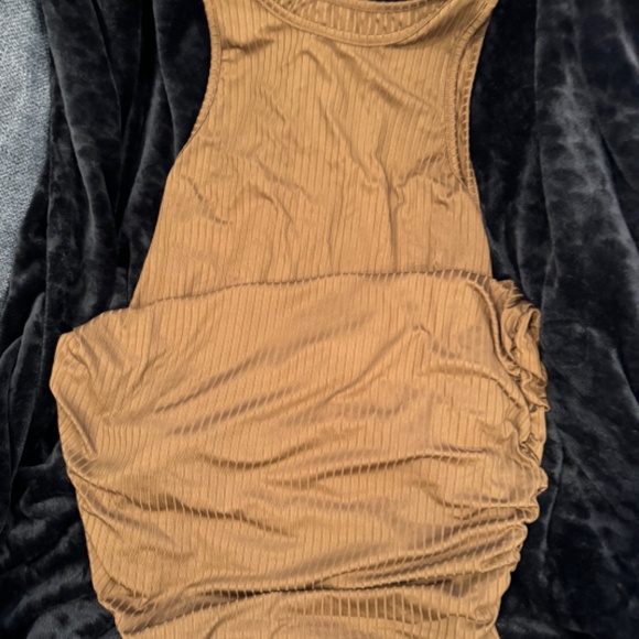 ‼️NIP‼️ Ribbed Knit Woman’s Midi Dress (2XL) - Picture 4 of 5